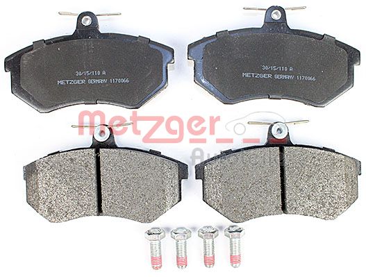 METZGER 1170066 GREENPARTS Bremsbelagsatz, Scheibenbremse